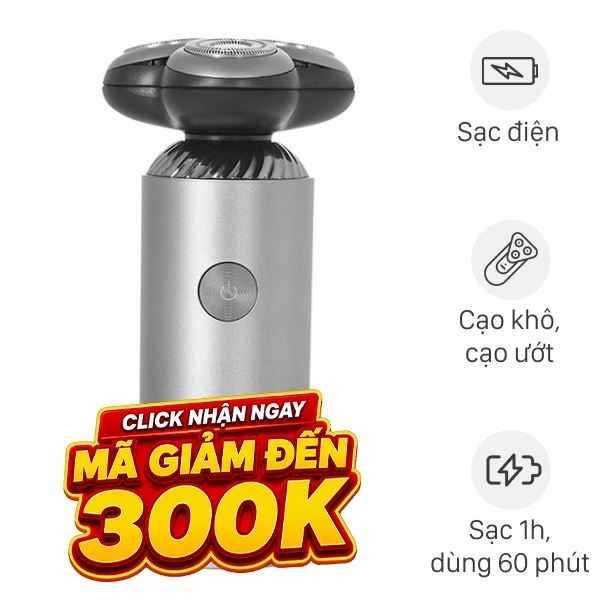 Máy cạo râu khô và ướt Flyco FS965VN
