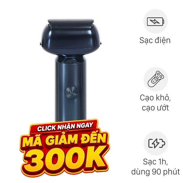 Máy cạo râu khô và ướt Flyco F005VN