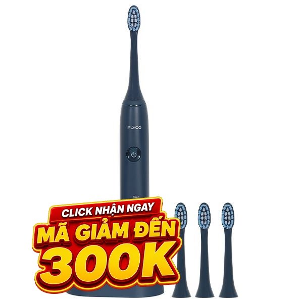 Bàn chải điện Flyco FT7105VN - Xanh