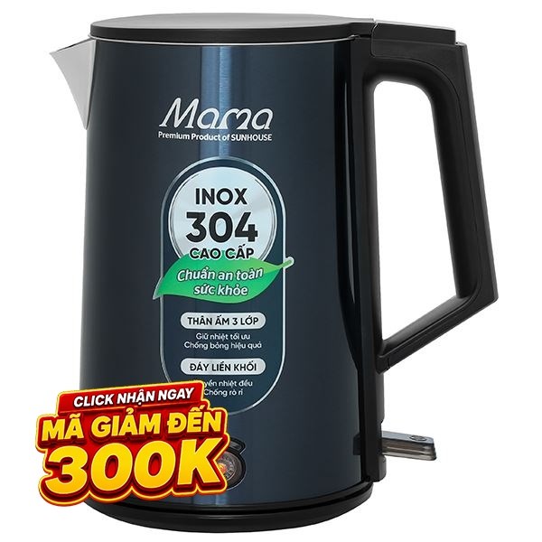 Bình đun siêu tốc Sunhouse 1 lít SHD1373