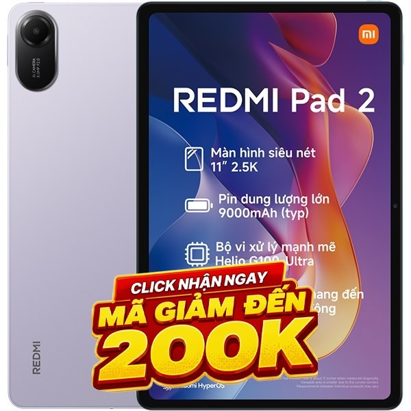 Xiaomi Redmi Pad 2 Wifi 4GB/256GB