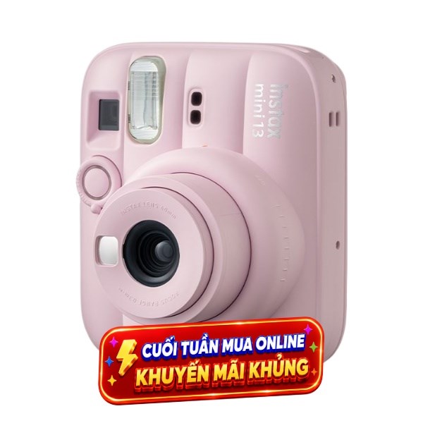 Máy chụp ảnh lấy liền Fujifilm Instax Mini 13 Hồng