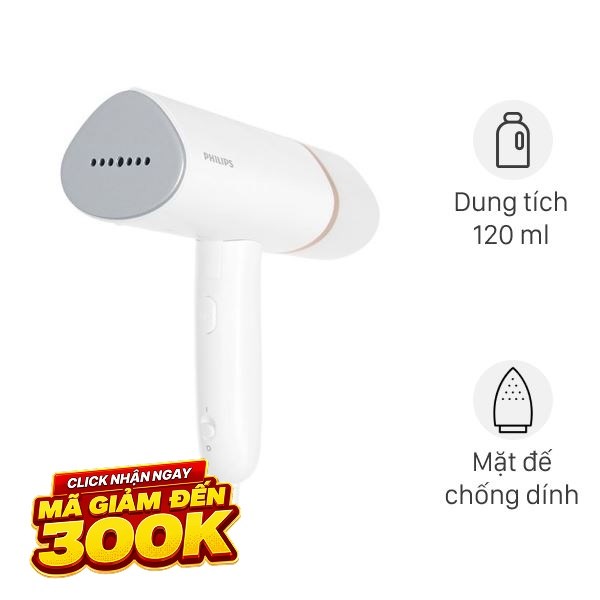Bàn ủi hơi nước cầm tay Philips STH3020/10 915 - 1090W