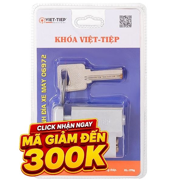 Ổ khóa phanh đĩa kẽm 50 mm Việt-Tiệp 06972