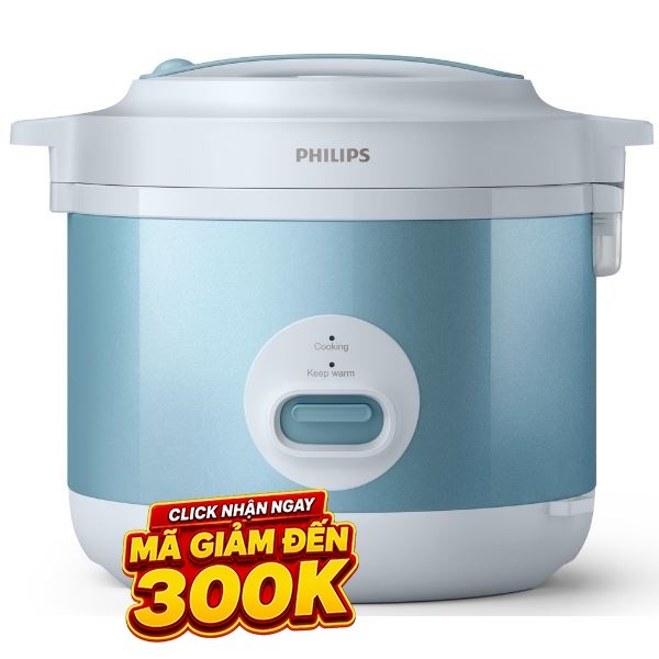 Nồi cơm nắp gài Philips 1.8 lít HD3008/32