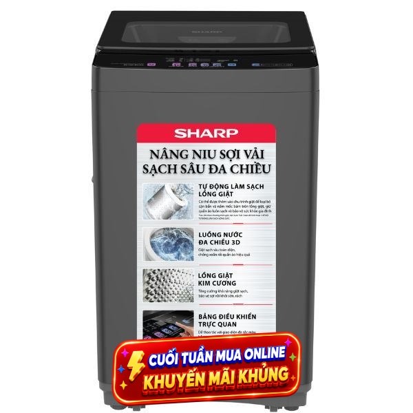 Sharp 9 Kg ES-TN91EN-DG