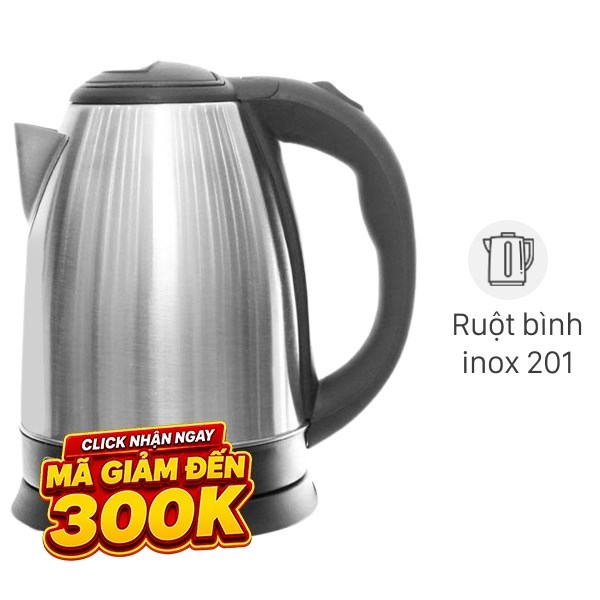 Bình đun siêu tốc Sunhouse 1.8 lít SHD1182