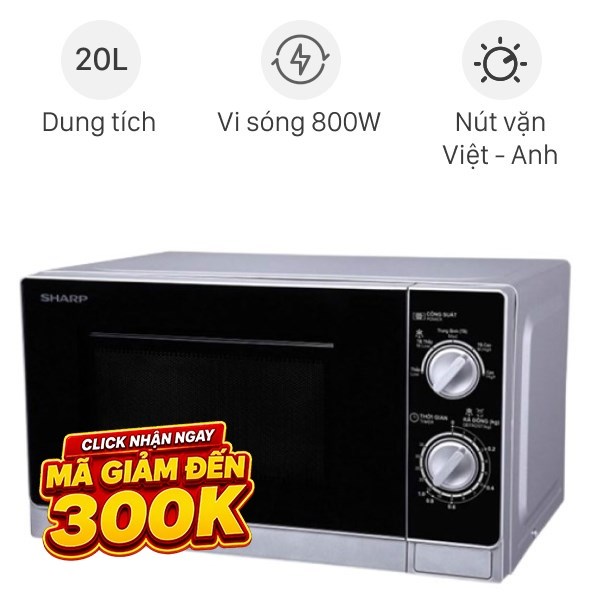 Lò vi sóng Sharp R-205VN(S)