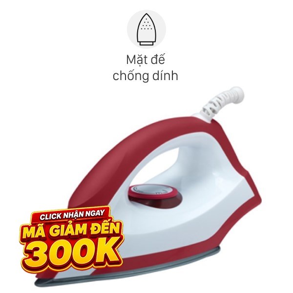 Bàn ủi khô Electrolux EDI1004 1300W
