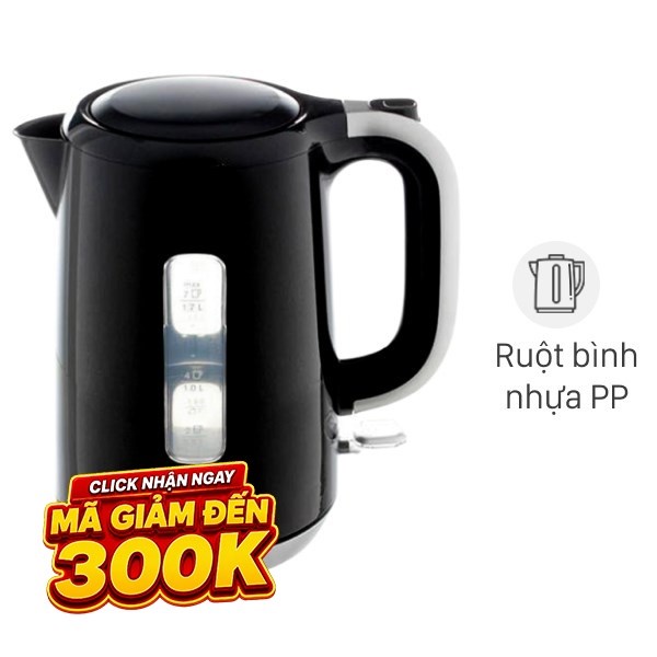 Bình đun siêu tốc Electrolux 1.7 lít EEK3505