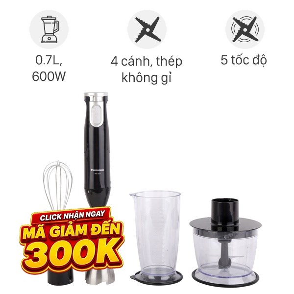 Máy xay cầm tay Panasonic PASO-MX-SS1BRA