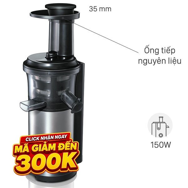 Máy ép chậm Panasonic PAVH-MJ-L500SRA