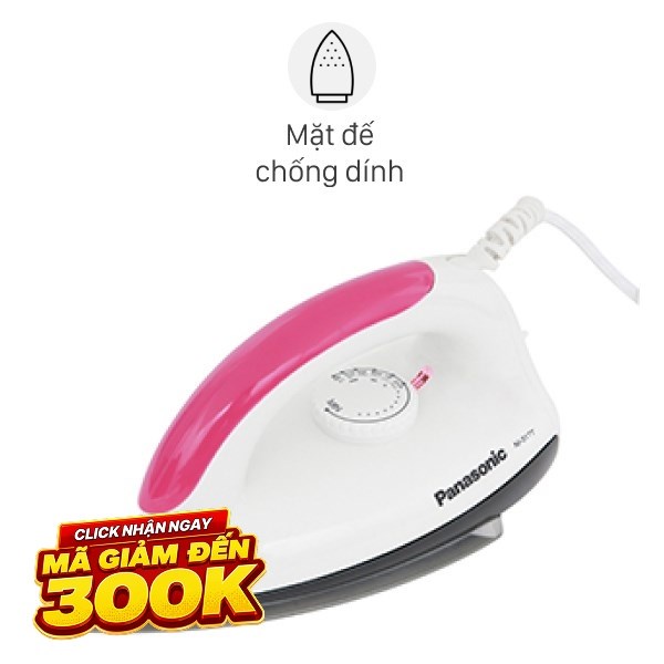 Bàn ủi khô Panasonic NI-317TVRA 1000W