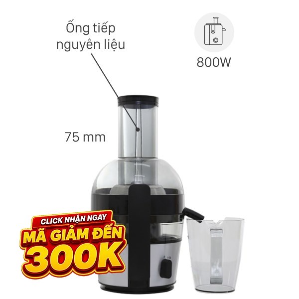 Máy ép trái cây Philips HR1863