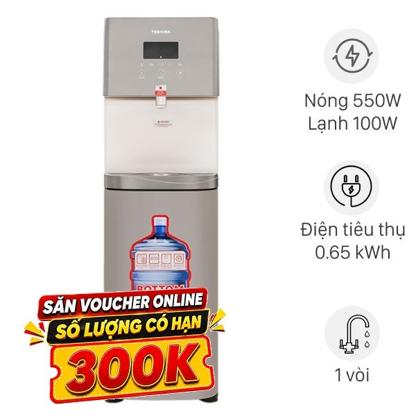 Cây nước nóng lạnh Toshiba RWF-W1830UVBV(T) 650W