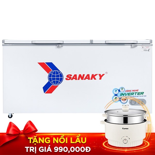 Tủ đông Sanaky Inverter 530 lít VH-6699HY3