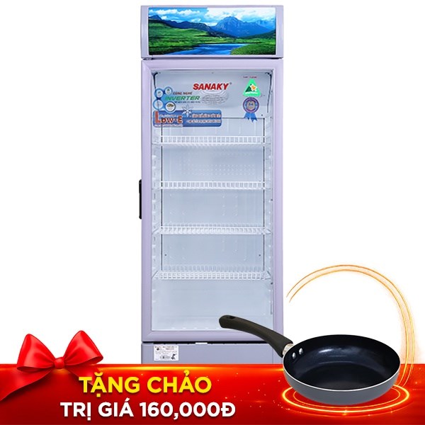 Tủ mát Sanaky Inverter 290 lít TM.VH 358K3L