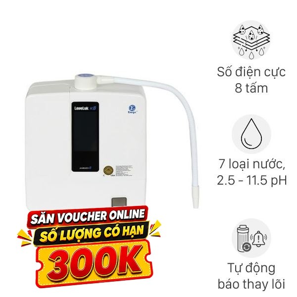 Máy lọc nước Kangen LeveLuk K8