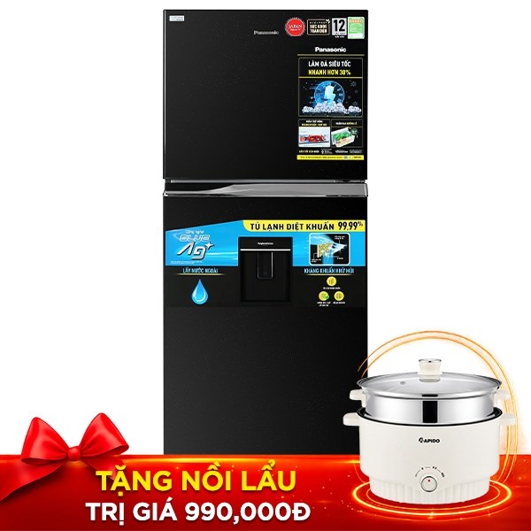 Panasonic Inverter 405 lít NR-TX461GPKV