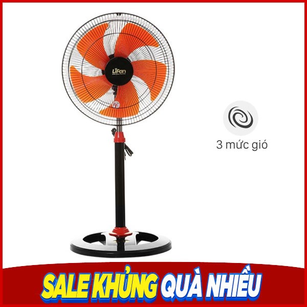 Quạt đứng Lifan 5 cánh Đ-616 45W - Đen