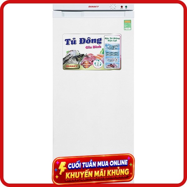 Tủ đông Sanaky  150 lít TD.VH180VD