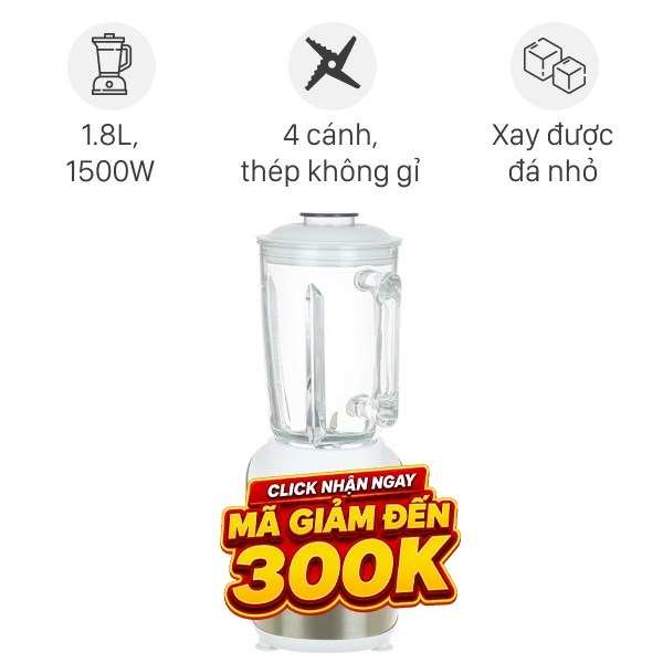 Máy xay sinh tố Philips HR3760/01
