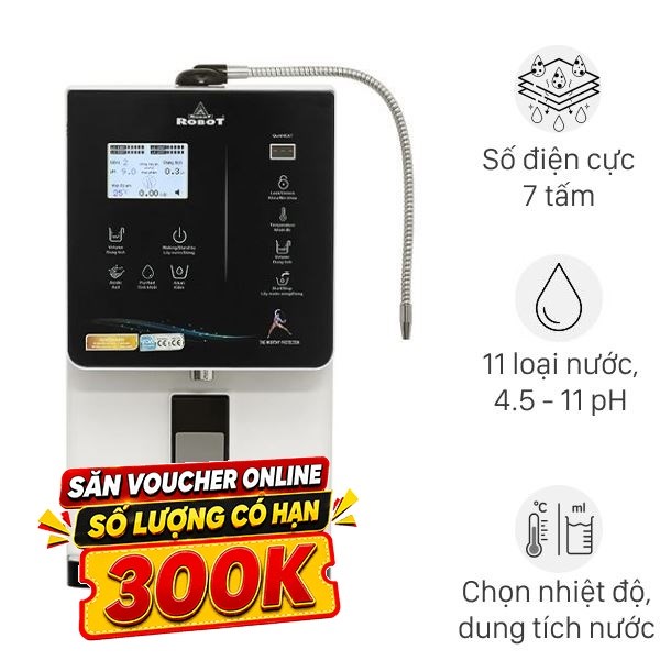 Máy lọc nước ROBOT IonQueen 711X