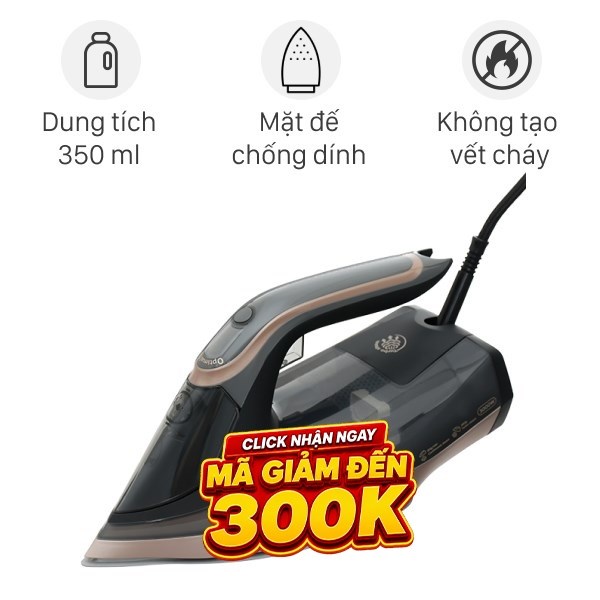 Bàn ủi hơi nước Philips DST8041/80 3000W