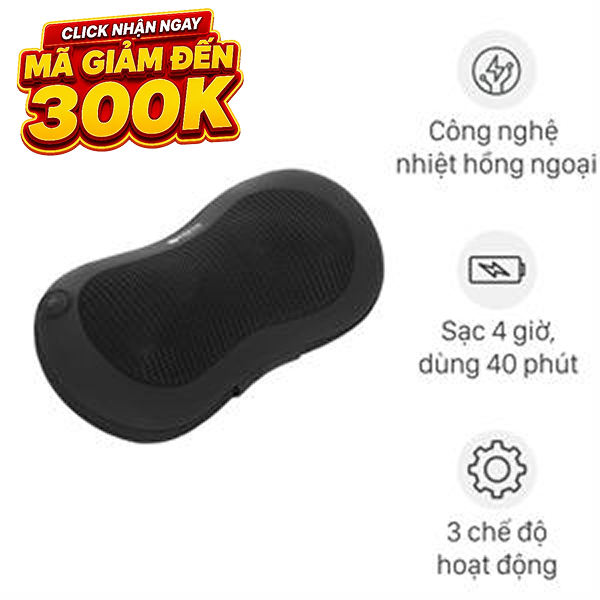 Gối massage đa năng Kachi MK343