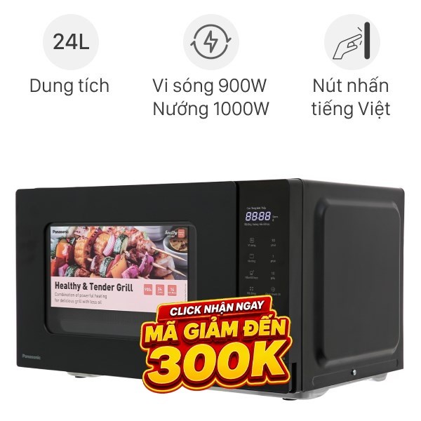 Lò vi sóng có nướng Panasonic NN-GT35NBYUE