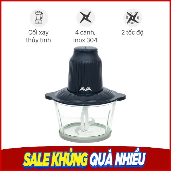 Máy xay thịt đa năng AVA AM6103 300W 1.8 lít