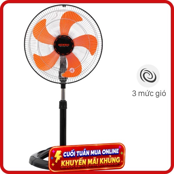 Quạt lửng Senko  5 cánh LTS1632 60W