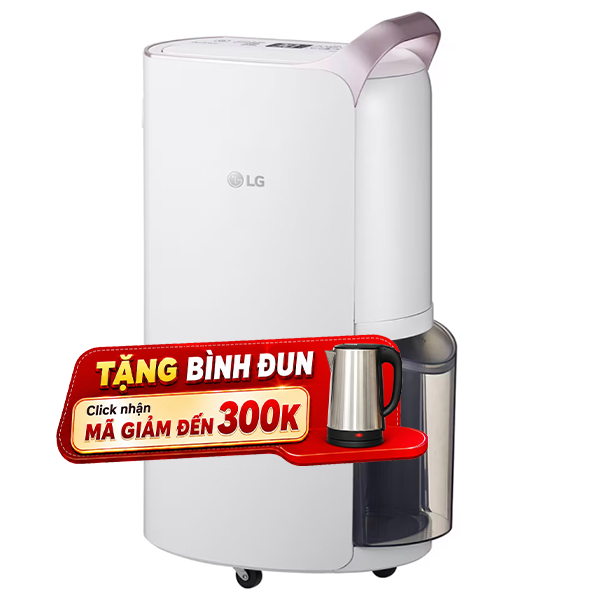 Máy hút ẩm LG Dual Inverter MD19GQGE0.ABAE 295W