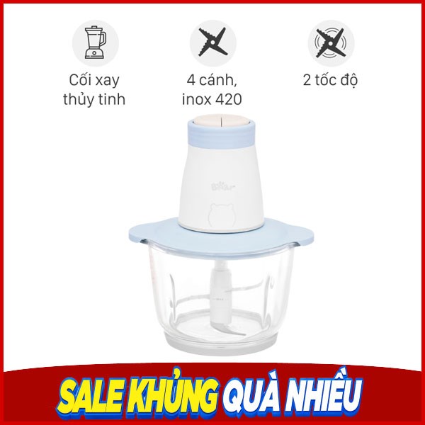 Máy xay thịt đa năng Bear QSJ-B02Q1 300W 2 lít