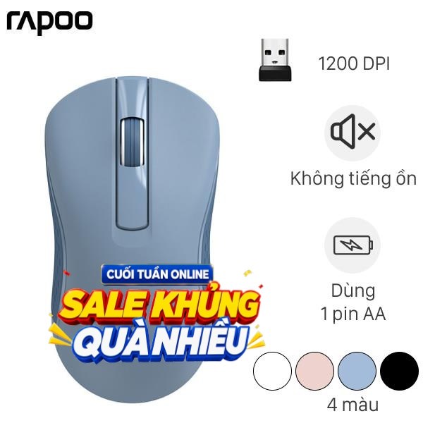 Chuột Không dây Silent Rapoo B2S