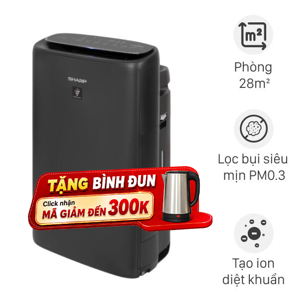 Máy lọc không khí tạo ẩm Sharp KI-N40V-H 29W