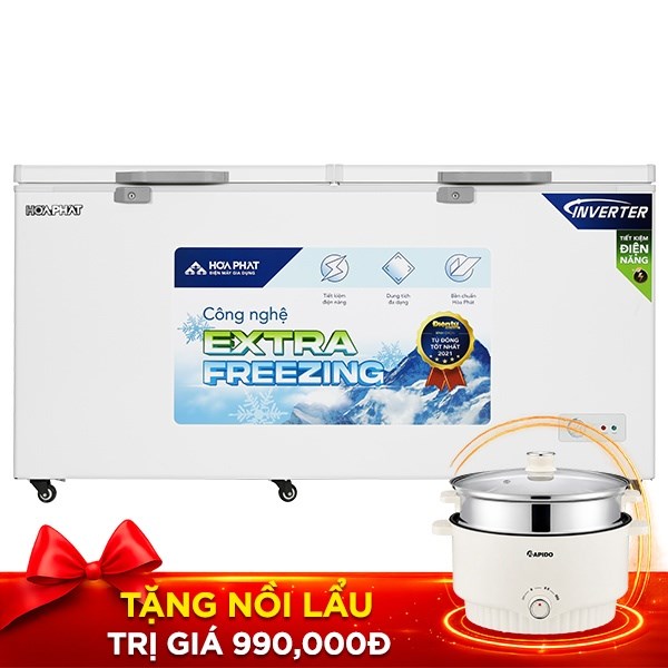 Tủ đông Hoà Phát Inverter 544 lít HPF AD8544