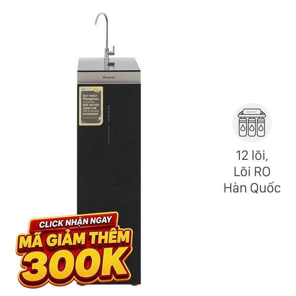 Máy lọc nước RO Hydrogen Kangaroo Sumire KG12HA 12 lõi