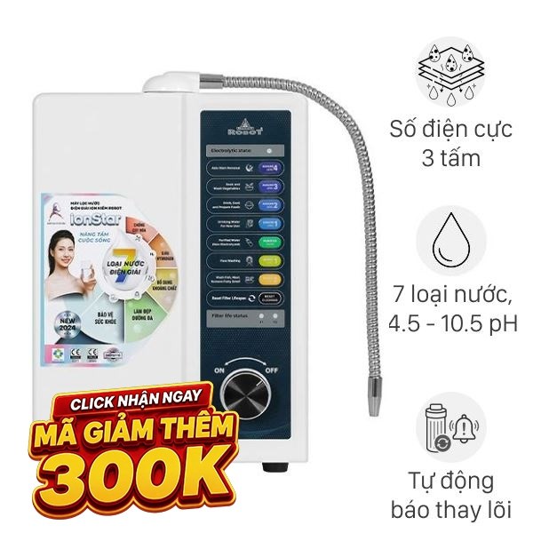 Máy lọc nước ROBOT IonStar 3X