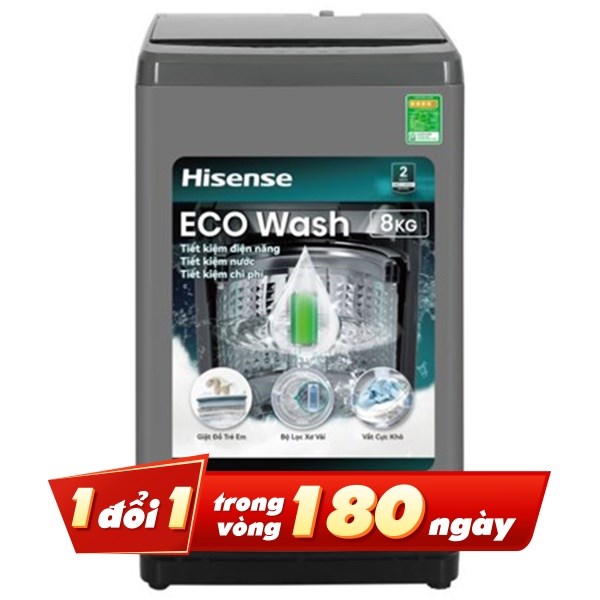 Hisense 8 Kg WTZQ8012UT