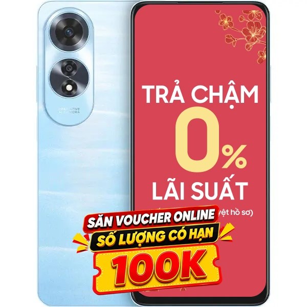 Điện thoại OPPO A60 8GB/256GB