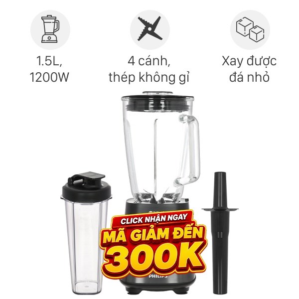Máy xay sinh tố Philips HR3041/00