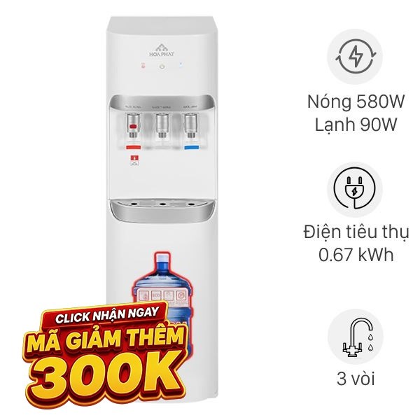 Cây nước nóng lạnh Hòa Phát HHC383 670W
