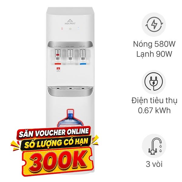 Cây nước nóng lạnh Hòa Phát HHC383 670W