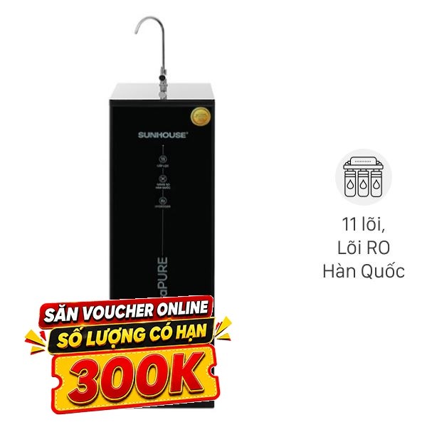 Máy lọc nước RO Sunhouse UltraPURE SHA8800KL