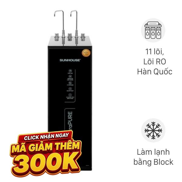 Máy lọc nước RO Sunhouse UltraPURE SHA76623KL