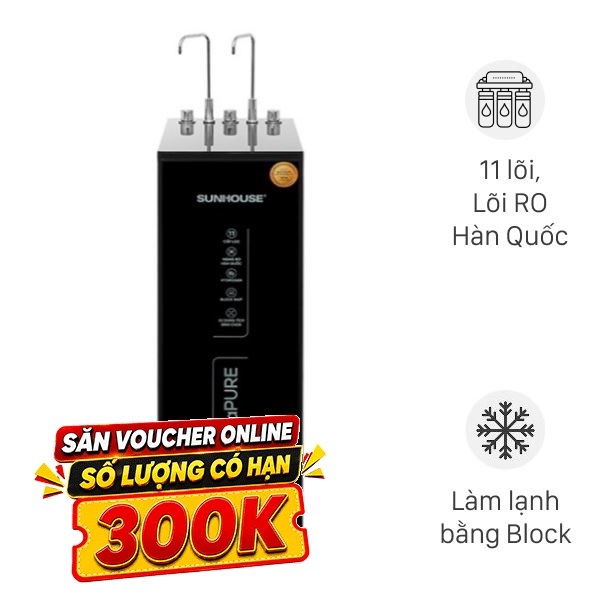 Máy lọc nước RO Sunhouse UltraPURE SHA76623KL
