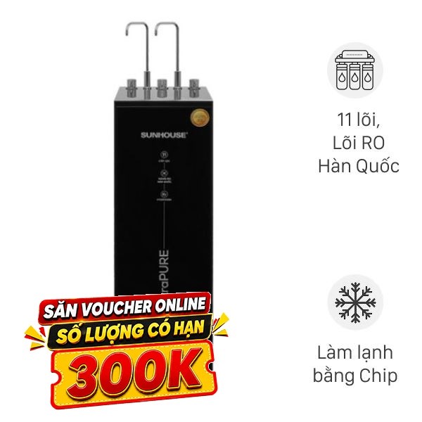 Máy lọc nước RO Sunhouse UltraPURE SHA76222KL