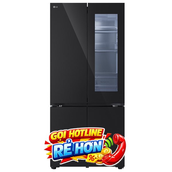 LG Inverter 617 lít InstaView LFB61BLGAI