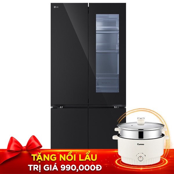 LG Inverter 617 lít InstaView LFB61BLGAI